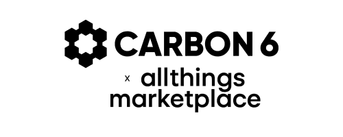 Logo for Carbon6 x All Things Marketplace
